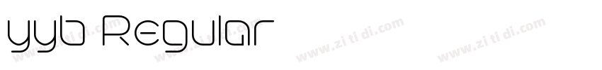 yyb Regular字体转换